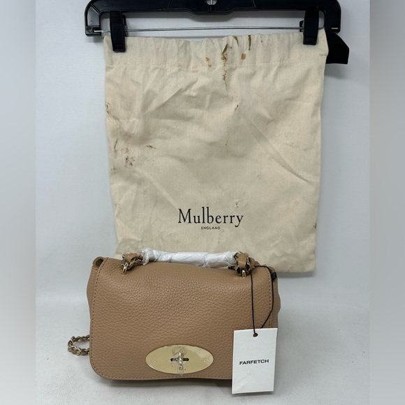 Mulberry Lily Silky Calfskin Leather Shoulder Bag, Size OS - Maple - Picture 8 of 15